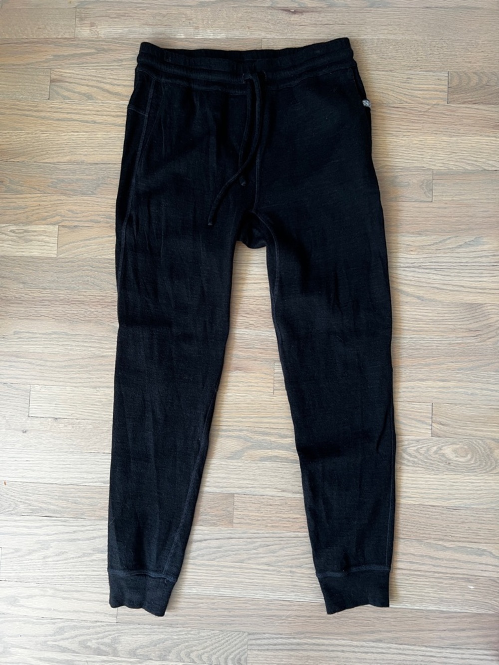 Paka Apparel Women’s Breathe Jogger M Black Alpaca Wool Cotton